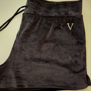 Victoria's Secret Velour Shorts